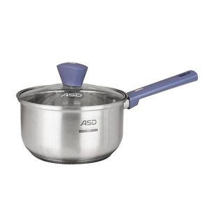Aishida 18CM Milk Pot 304 Stainless Steel Baby Food Supplementary Pot Cooking Pot Household Gas Stove Noodle Pot NS18A1J