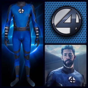 Cross-border Hot Marvel Movie Fantastic Four Role Playing Siaman Tights Halloween Costume Wholesale