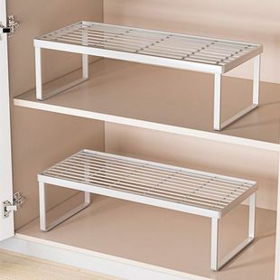 Layered Rack Kitchen Storage Rack Table Top Cabinet Multi-layer Partition Layered Bowl Rack for Storage of Seasoning Tabletop Pot Rack