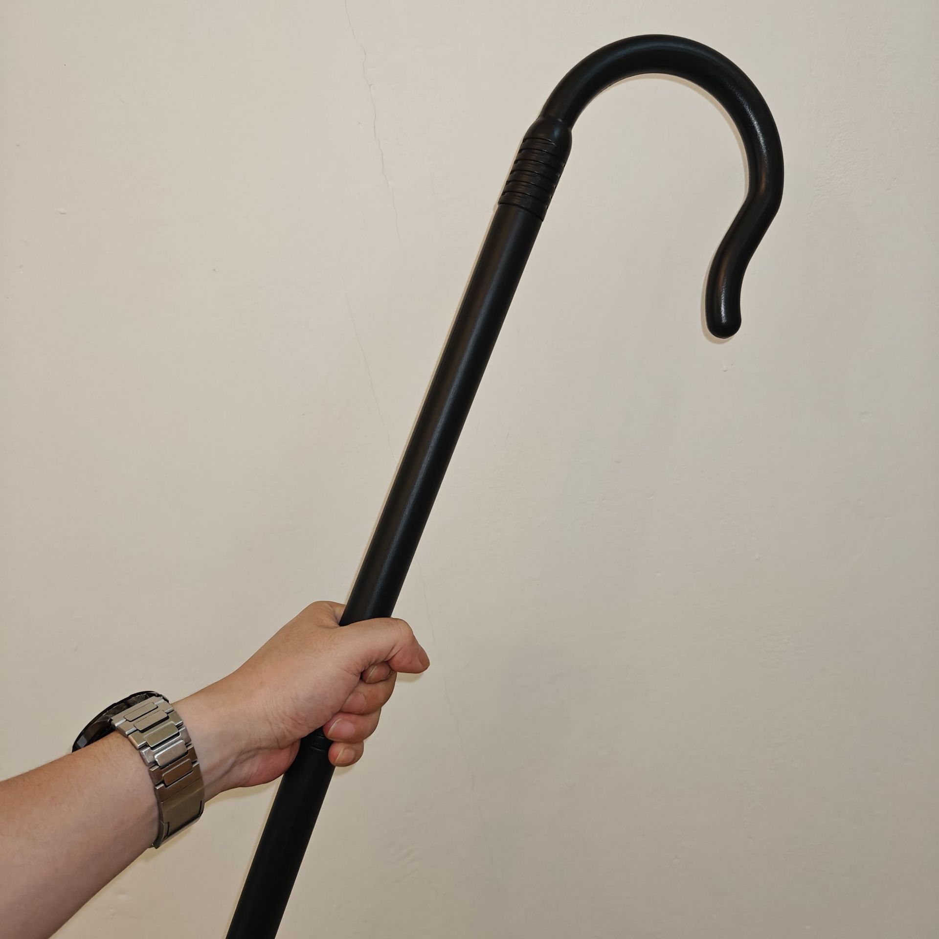 Black Scepter Full Size Halloween Cosplay Props Plastic Priest Magic Cane Pharaoh Staff Children