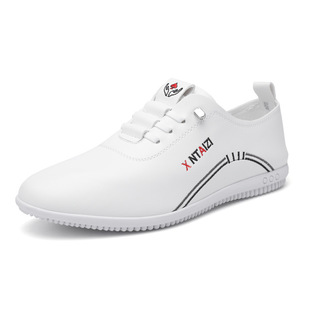 A generation of leather shoes new breathable small white shoes casual a pedal driving small leather shoes soft bottom soft leather shoes batch