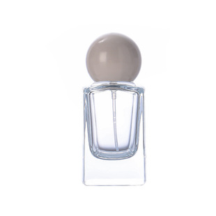Spot transparent glass perfume bottle 30ml50ml bayonet spray bottle portable cosmetic bottle empty bottle