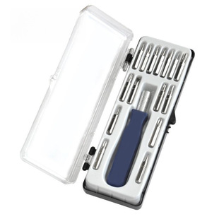 Set of multifunctional household Phillips screwdriver small dual-use one-word plum blossom flat screwdriver portable combination wholesale