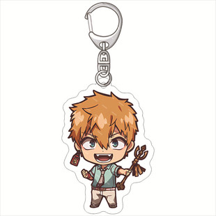Ground binding young flower Zijun acrylic keychain flower Zijun teak seed root sunflower don't blame acrylic pendant