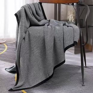 Nordic Light Luxury First Class Aviation Blanket Sofa Blanket Advanced Sense Air Conditioning Blanket Office Nap Blanket Travel Blanket