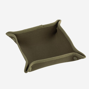 Outdoor canvas storage box cosmetic jewelry storage tray desktop sundries organizing key storage box