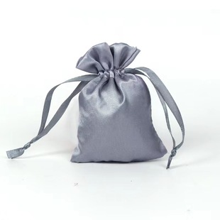 Spot satin bag silk wig dustproof storage bag satin jewelry gift bag