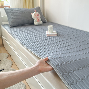 2025 new latex mat student dormitory printed soft mat single upper and lower bunk mat kit foreign trade wholesale