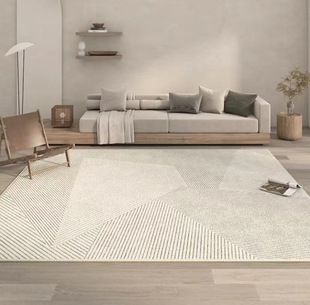 Japanese Style Living Room Carpet Bedroom Quiet Coffee Table Blanket Bedside Blanket Fleece Modern Light Luxury Sofa Coffee Table Blanket Book