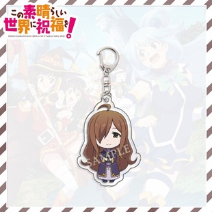 Blessings for a better world! Animation Peripheral Acrylic Keychain Huihui Yoyo Akuya Pendant
