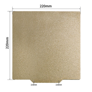 Qipang 3D printing hot bed pei double-sided spraying magnetic steel film Voron platform film easy to take anti-warping edge