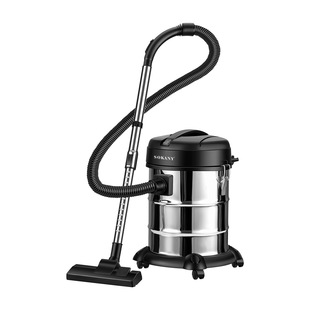Cross-border 110V US vacuum cleaner household 5m long dry and wet vacuum cleaner 25L dust removal cleaning bucket