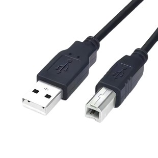Чистая медь 1,5 м 3 м 5 м USB кабель 2.0usb кабель для принтера квадратный порт USB провод черный