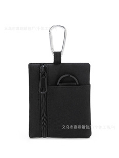 Tactical Outdoor Coin Purse, Military Fan Cosmetics Bag, Mini Bag, Headphone Coin Key Bag, Simple Camping Waist Bag, Card Holder