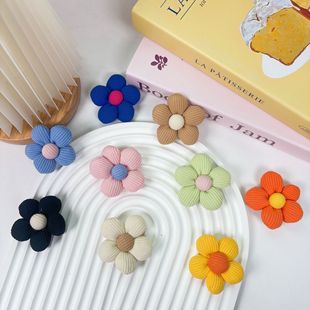 Pastoral Cotton-filled Flower DIY Accessories Brooch Sunflower Five-petal Flower Accessories Accessories Clothing Shoes and Socks Bag Accessories