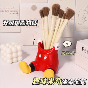 Han Feng Ins Little Red Riding Book Same Style Mickey Children's Fun Cute Pants Cartoon Pen Case Student High-value Animation Table