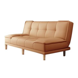 Cat's Claw Leather Sofa Bed Folding Dual-use Small Apartment Living Room Bedroom Store Sofa Apartment Rental Room Simple Sofa