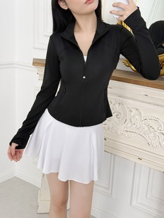 Sun Protection Jacket UV Protection Summer 2025 New Style Vertical Collar Yoga Suit Women's Quick-drying Sun Protection Jacket