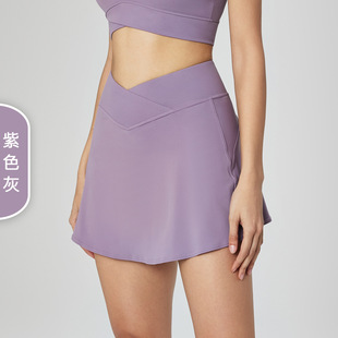 Yoga Skirt Ice Silk Breathable Skirt Sports Tennis Skirt Loose Sweat-absorbent Casual Home Outdoor Skirt Direct Selling in stock