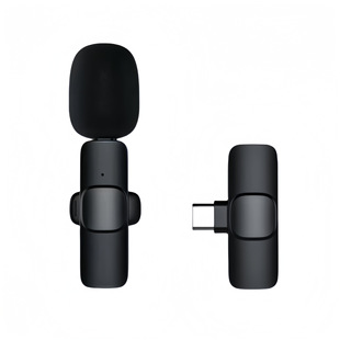 K9 Wireless Lavalier Microphone Cross-Border Best-Selling Full Set of Mobile Phone Radio Noise Reduction Anchor Live Recording Microphone