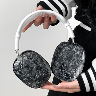 for airpodsmax apple bluetooth headset max earmuffs decoration accessories earphone protection suit marble