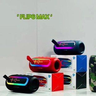 Трансграничный FLIP6MAX Беспроводной динамик Bluetooth для домашнего использования на открытом воздухе красочный портативный портативный сабвуфер