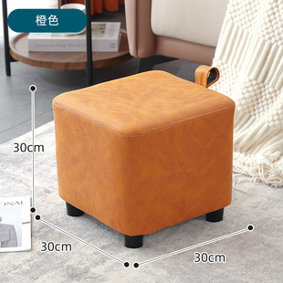 Technology Cloth Small Stool Low Stool Living Room Small Bench Household Coffee Table Stool Sofa Foot Stool Simple Door Shoe Changing Stool