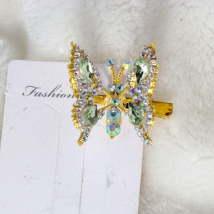 Moving Butterfly Hairpin Children's Hairpin Antique Hair Accessories Little Girl's Hairpin Kindergarten Performance Attractions Headwear