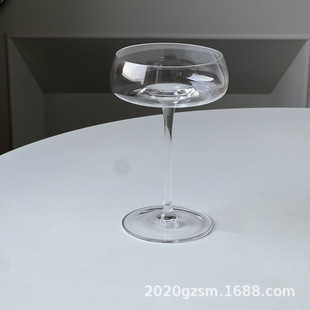 Cocktail Glass Lead-free Glass Internet Celebrity Goblet Creative Bubbles Wine Glass Butterfly Champagne Glass Wine Set