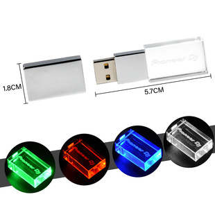 Внешняя торговля Специально для Хрустальная USB-накопитель 32g Компания Школьный подарок Бизнес-надпись USB-накопитель logo64 g Свадебный подарок LED