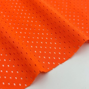 75D Low Elastic Hole Cloth, Fully Polyester Breathable Mesh Cloth, Basketball Clothing Vest Lining, Sports Clothing Fabric