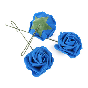 Factory wholesale in stock 8cm foam simulation rose valentine's day decoration bride holding flower home decoration flower