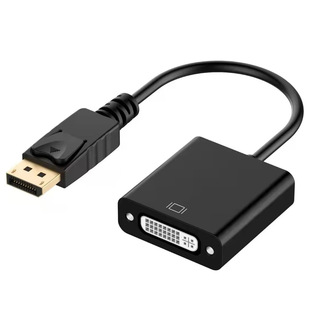 Factory Sales Dp to Dvi Hd 1080P Adapter Cable Driver-Free Plug and Play Suitable for Computer Monitors and Projectors