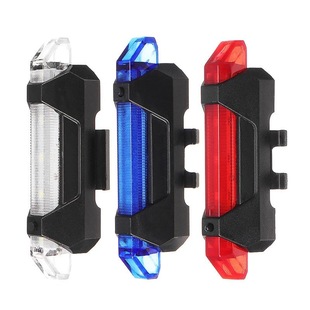 Bicycle light tail light USB rechargeable electric car night mountain bike outdoor riding equipment rear light warning light