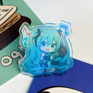 Kapibala double-sided PP clip cartoon cute acrylic fart clip learning office desktop test paper creative clip