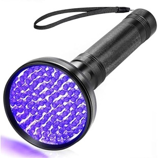 Cat moss lamp purple flashlight fluorescent agent detection manicure banknote detection UV lamp UV black mirror hand grip