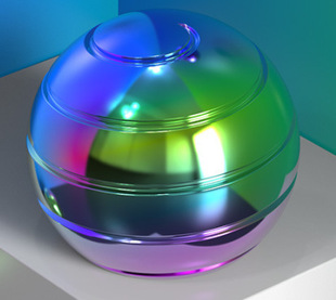Amazon Cross-Border Hot-Selling Fully Disassembled Desktop Ball Transfer Top Fingertip Spinning Top Decompression Douyin Toy
