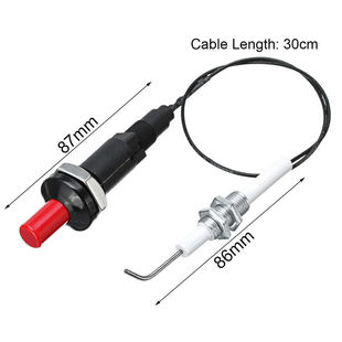 Cross-border gas grid igniter button piezoelectric ignition spark ceramic igniter