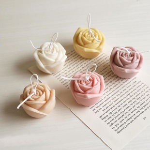 Three-dimensional Rose Ice Cube Silicone Mold Whiskey Ice Hockey Ice To Be Put Rose Mold Cake Mold