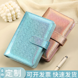 Cross-border Amazon for Colorful A6 Notebook Macaron A5 Handbook Budget Cash Wallet Loose-leaf
