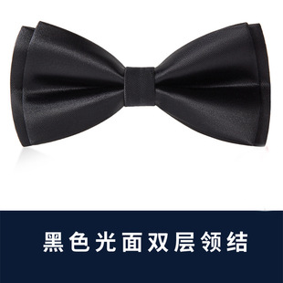 Men's Bow Tie Best Man Groom Wine Red Black Tie Dress Shirt Wedding Red Korean Style Bow for Women