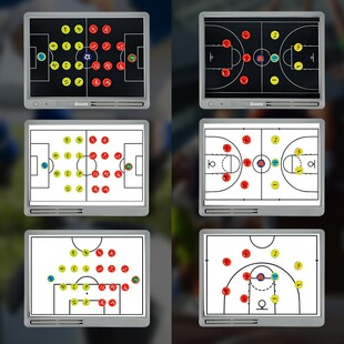 Professional handwritten electronic basketball football tactics board magnetic attraction five-a-side football match training coach youth training teaching