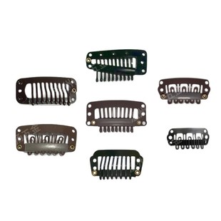Customized Painted Six-Tooth Wig Hair Extension Clip, Windproof Clip, Water Drop Hair Extension Clip, Beret Wig Fixing Accessories