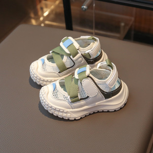 Girl's Shoes Sports Sandals 2025 New Summer Explosions Children's Sandals Beach Shoes Large Children's Soft Sole Torre Shoes