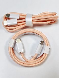 Применимо для Apple 15 быстрой зарядной линии PD кабель для передачи данных C to C macaron плетеный кабель для зарядки мобильного телефона 60W/100W