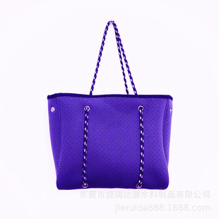 Diving Material Beach Bag Large Capacity Mummy Bag Mother Bag Outdoor Sports Shoulder Bag Neoprene Handbag