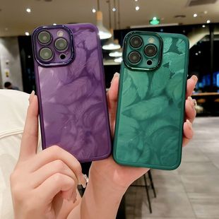 Применимо Apple 16ProMax чехол для телефона 13 прозрачное перо Apple 14 объектив все включено 11 анти-падение 15 корпус 12