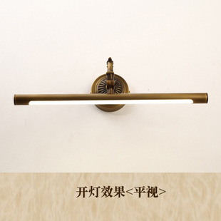 Wholesale Cross-border Hot Selling Simple led Mirror Front Light Bathroom Toilet Mirror Cabinet Lighting Makeup Table Mirror Light