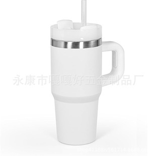 New mini 14oz Stanley stainless steel handle cup 304 car cup car heat preservation cold ice cup