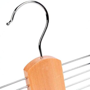 Wholesale Custom Solid Wood Metal Combined Clothes Rack Suitable for Various Occasions